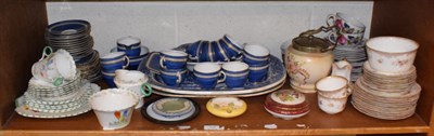 Lot 117 - A quantity of decorative ceramics including Shelly Crocus part tea service, Kent China powder...