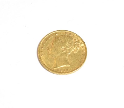 Lot 239 - Victoria (1837-1901), sovereign, 1869, young head left with W.W. incuse on truncation, rev....