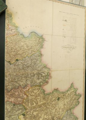 Lot 289 - To the Nobility, Gentry and Clergy of Yorkshire this map of the county 1827 and 1828 is...