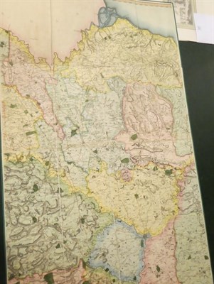 Lot 289 - To the Nobility, Gentry and Clergy of Yorkshire this map of the county 1827 and 1828 is...