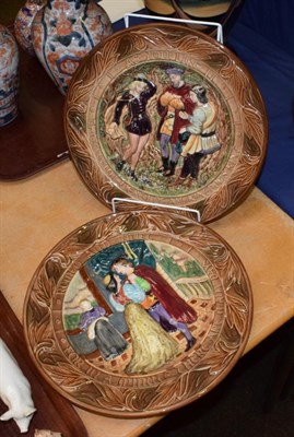 Lot 344 - Beswick collectors plates; Shakespeare's ''Romeo and Juliet'' and ''As You Like It'' (2)