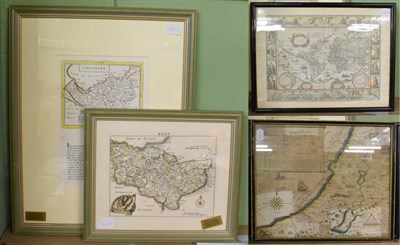 Lot 1043 - A collection of prints and maps including two works after J.F Herring etc (6)