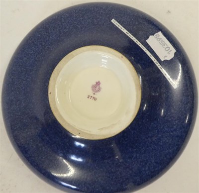 Lot 43 - A Royal Worcester Porcelain Bowl, by Albert Shuck, 1920, of ogee circular form, painted with a...