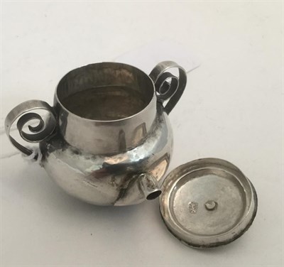 Lot 70 - A William and Mary Toy Miniature Silver Posset-Cup and Cover, by George Manjoy, London, 1691,...