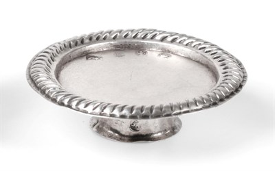 Lot 71 - A Queen Anne Toy Miniature Silver Tazza, by George Manjoy, London, 1705, circular and with...