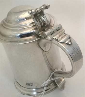 Lot 78 - A George II Silver Lady's Tankard, by Edward Pocock, London, 1729 or 1731, tapering cylindrical and