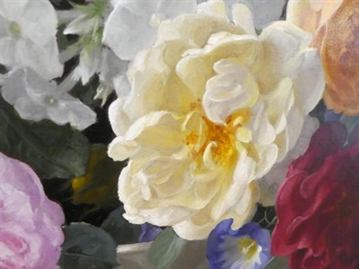 Lot 558 - Harold Clayton (1896-1979) ''Summer Splendour''  Signed, oil on canvas, 49cm by 59cm   See...
