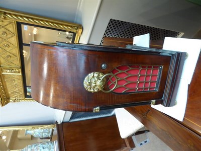 Lot 575 - A Regency Mahogany Striking Table Clock, signed Barraud, Cornhill, London, lancet shaped...