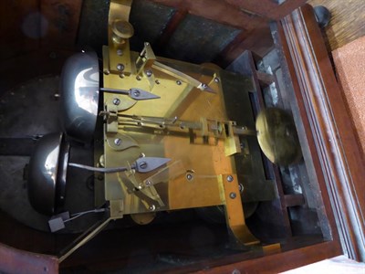 Lot 579 - A Regency Mahogany Quarter Striking Table Clock, signed Desbois & Wheeler, Grays Inn Passage,...
