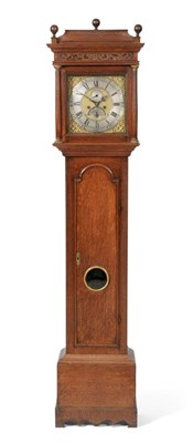 Lot 599 - An Interesting Oak Eight Day Longcase Clock, signed W Barnard and Numbered 248, ''One of...