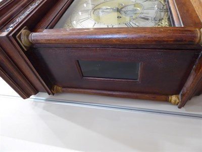 Lot 599 - An Interesting Oak Eight Day Longcase Clock, signed W Barnard and Numbered 248, ''One of...