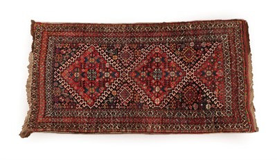 Lot 617 - Kashgai Rug South West Iran, circa 1920 The field richly decorated with tribal and zoomorphic...
