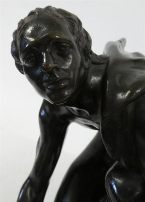 Lot 638 - After Massimiliano Soldani Benzi (Italian, 1656-1740): A Bronze Figure of the Axe Grinder, as a...