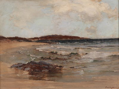 Lot 1026 - Barclay Henry (1869-1946), Scottish seascape, signed and dated 1922, oil on canvas, 29cm by 39cm
