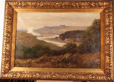Lot 1041 - F Gracie-Day (Early 20th century) Whitby, signed and dated 1911, oil on canvas, 49.5cm by 75cm