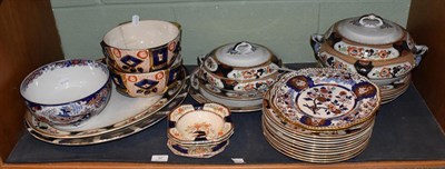 Lot 67 - A quantity of assorted Imari dinner wares including Losol ware, Rosslyn pattern plates, tureens and