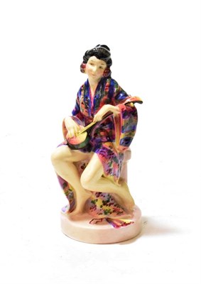 Lot 98 - A Royal Doulton 'Geisha' HN1234, damage to base