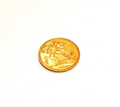 Lot 199 - A gold 1903 sovereign Edward VII 22ct 8g S3969