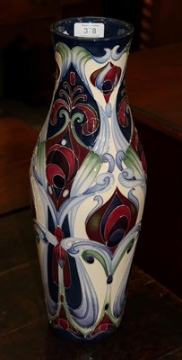 Lot 378 - A modern Moorcroft pottery vase in the Liberty pattern, designed by Rachel Bishop, limited...