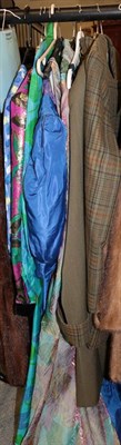 Lot 410 - A group of assorted ladies clothing, mainly circa 1980s, including: a Frimble of Ripon green...