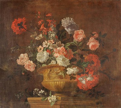 Lot 706 - Circle of Gaspar Pieter Verbruggen I (17th/18th century) Flemish Still life of flowers...