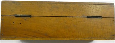 Lot 1143 - A leather bound fitted stationary case; two further examples; a cased microscope; four fitted...