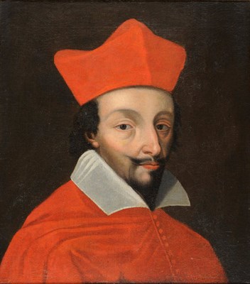 Lot 728 - Continental School (18th century) Portrait of a cardinal, head and shoulders, wearing a red costume