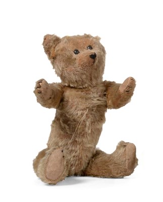 Lot 2002 - Amended Description Circa 1920s German/American Jointed Teddy Bear, in light brown mohair with boot
