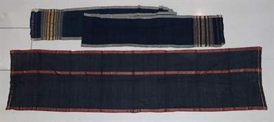 Lot 2106 - Two Early 20th Century Bolts of Sari Cloth Gifted by the Indian Spinning & Weaving Association,...