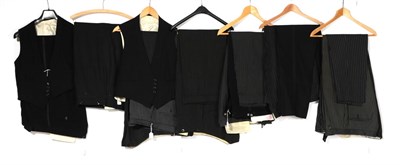 Lot 2178 - Quantity of Gentlemen's Suits, including twelve black dinner jackets, twenty eight pairs of striped