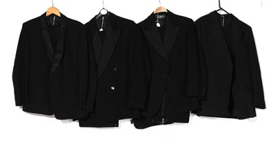 Lot 2178 - Quantity of Gentlemen's Suits, including twelve black dinner jackets, twenty eight pairs of striped