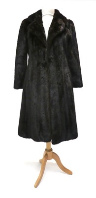 Lot 2181 - Harrods Dark Brown Mink Coat