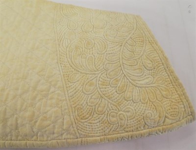 Lot 2220 - 17th Century Dutch White Cotton Sleeve, with quilted detailing and a band of decorative...
