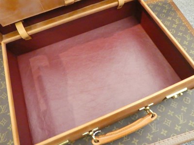 Lot 2312 - Swaine Adeney Brigg, 'Papworth Peel Attaché' Leather Briefcase in 'London Tan', with brass...
