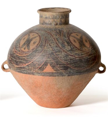 Lot 51 - A Chinese Terracotta Storage Jar, 41cm high   Provenance: Christie's London, 16.6.86, lot 225