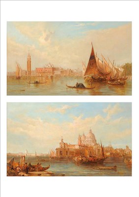 Lot 778 - Alfred Pollentine (1836-1890) "The Dogana"; "The Ducal Palace, Venice" Both signed and dated...