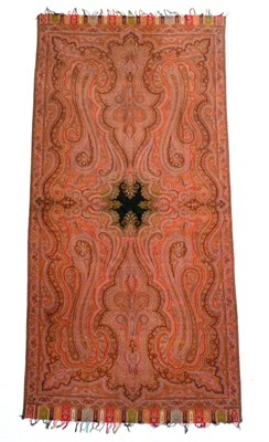 Lot 156 - A 19th Century Woven Paisley Shawl, 330cm by 157cm