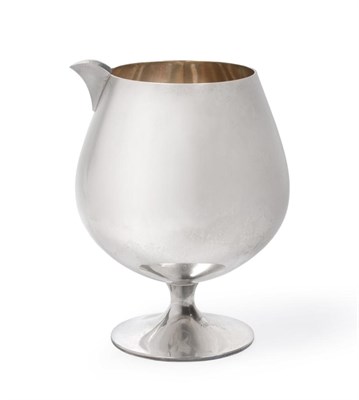 Lot 310 - A Silver Brandy Pitcher, Tiffany & Co, post 1965, of plain bulbous form with a pouring lip and...