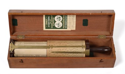 Lot 349 - A WF Stanley & Co Ltd Fuller Calculator, 44cm long, cased