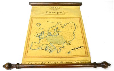 Lot 355 - George Kendall: Map of Europe, hand-coloured, titled and inscribed Drawn by George Kendall...