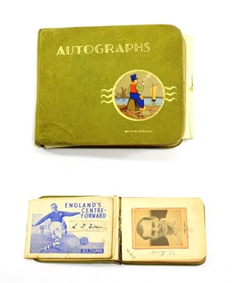 Lot 3010 - Football Autographs: A Interesting Collection From 1936/37 including examples from Doncaster...