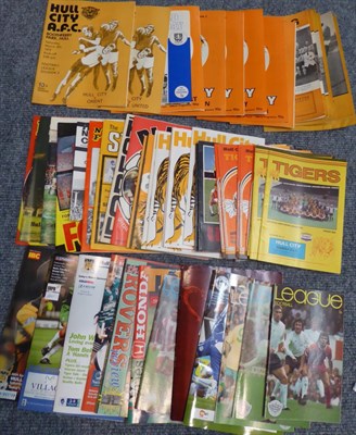 Lot 3013 - Hull City Football Club Programmes dating from 1946/47, mostly 1960's and a few examples for...