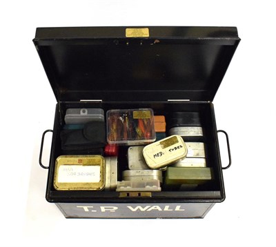 Lot 3084 - Twenty-Five Various Fly Boxes and Tins, including named examples by Hardy, Farlow's, Fox and...