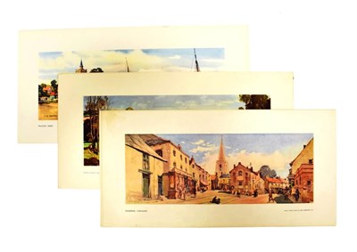 Lot 3228 - Carriage Prints Brightlingsea, Essex; Immingham Docks, Lincolnshire; Cavendish, Suffolk;...