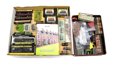 Lot 3243 - Graham Farish N Gauge Locomotives And Rolling Stock 1827 Prince Palatine and 372054 BR Class 4F...