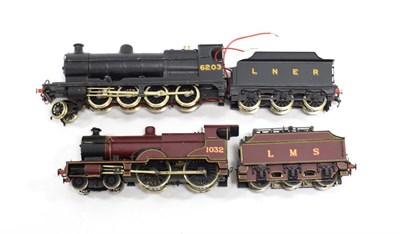 Lot 3285 - Constructed OO Gauge Kits With Motors (i) Gresley 2-8-0 Class O2 finished in black as LNER 6203...