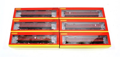 Lot 3293 - Hornby (China) OO Gauge BR Rolling Stock R4575 Suburban lavatory, R4576 suburban 3rd, R4577...