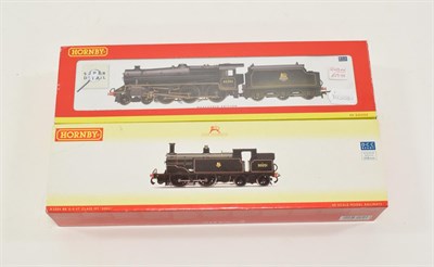 Lot 3295 - Hornby (China) OO Gauge DCC Ready Locomotives R2450 BR 4-6-0 Class 5MT 45393 and R2504 BR 0-4-4...