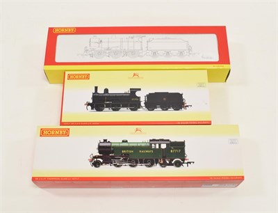 Lot 3299 - Hornby (China) OO Gauge DCC Ready Locomotives R3031 BR Fowler 0-6-0 Class 4F 44331, R2959 BR 2-6-4T