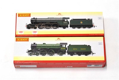 Lot 3302 - Hornby (China) OO Gauge DCC Ready Locomotives R3312 BR (Early) Class A3 Minoru 60062 and R3338...